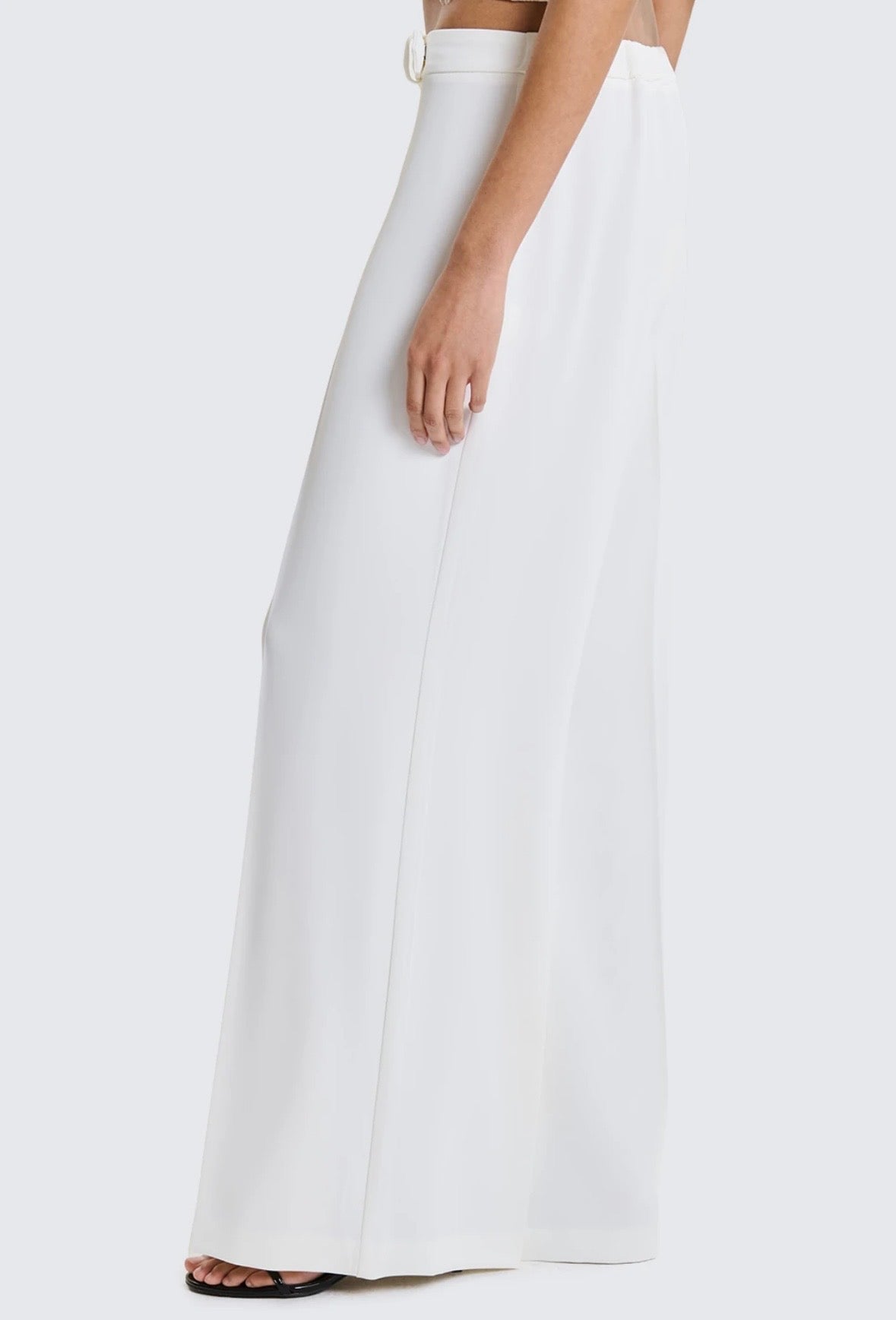 Tailleur Stella Bianco senza revers