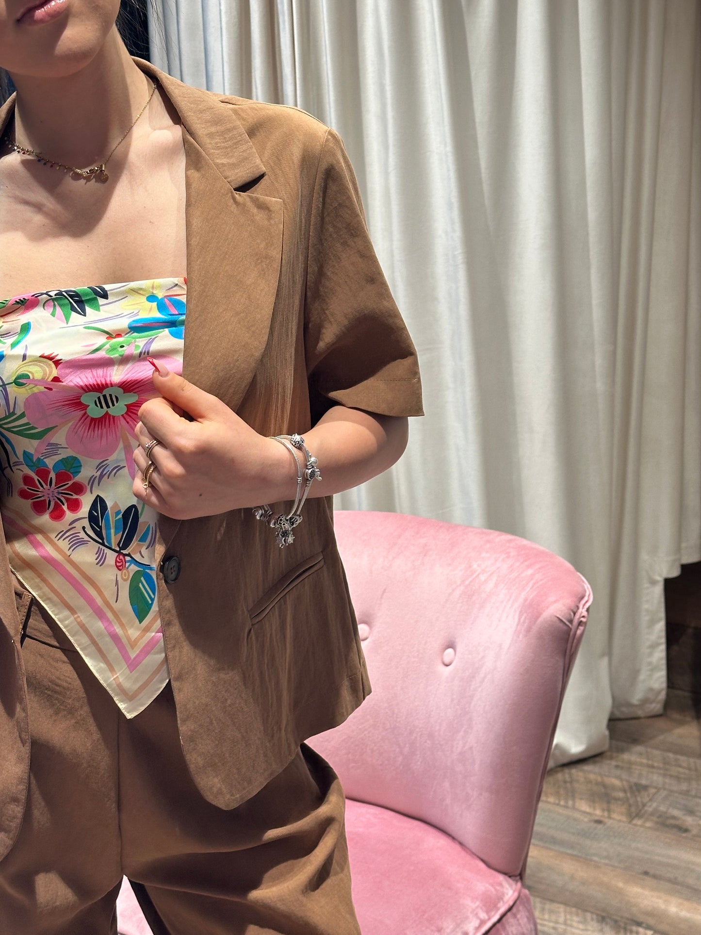 Coordinato Tessa Bermuda blazer manica corta