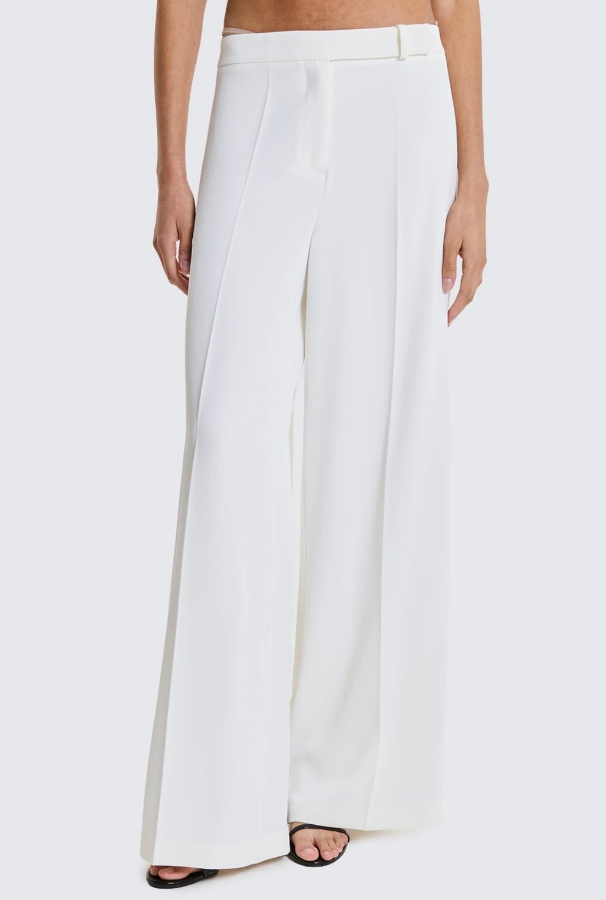 Tailleur Stella Bianco senza revers