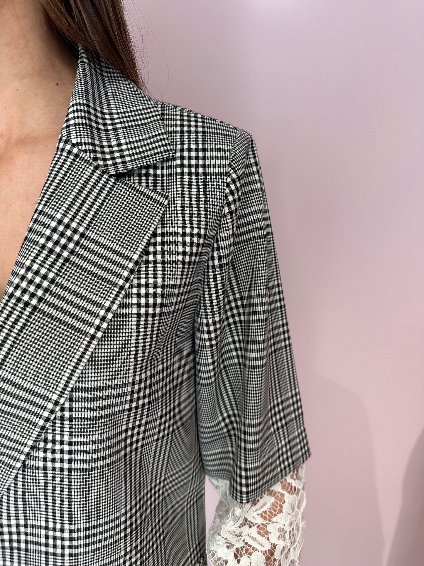 Blazer pizzo sangallo