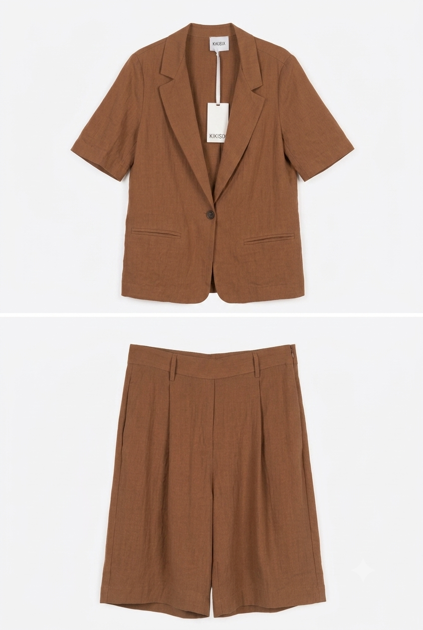 Coordinato Tessa Bermuda blazer manica corta