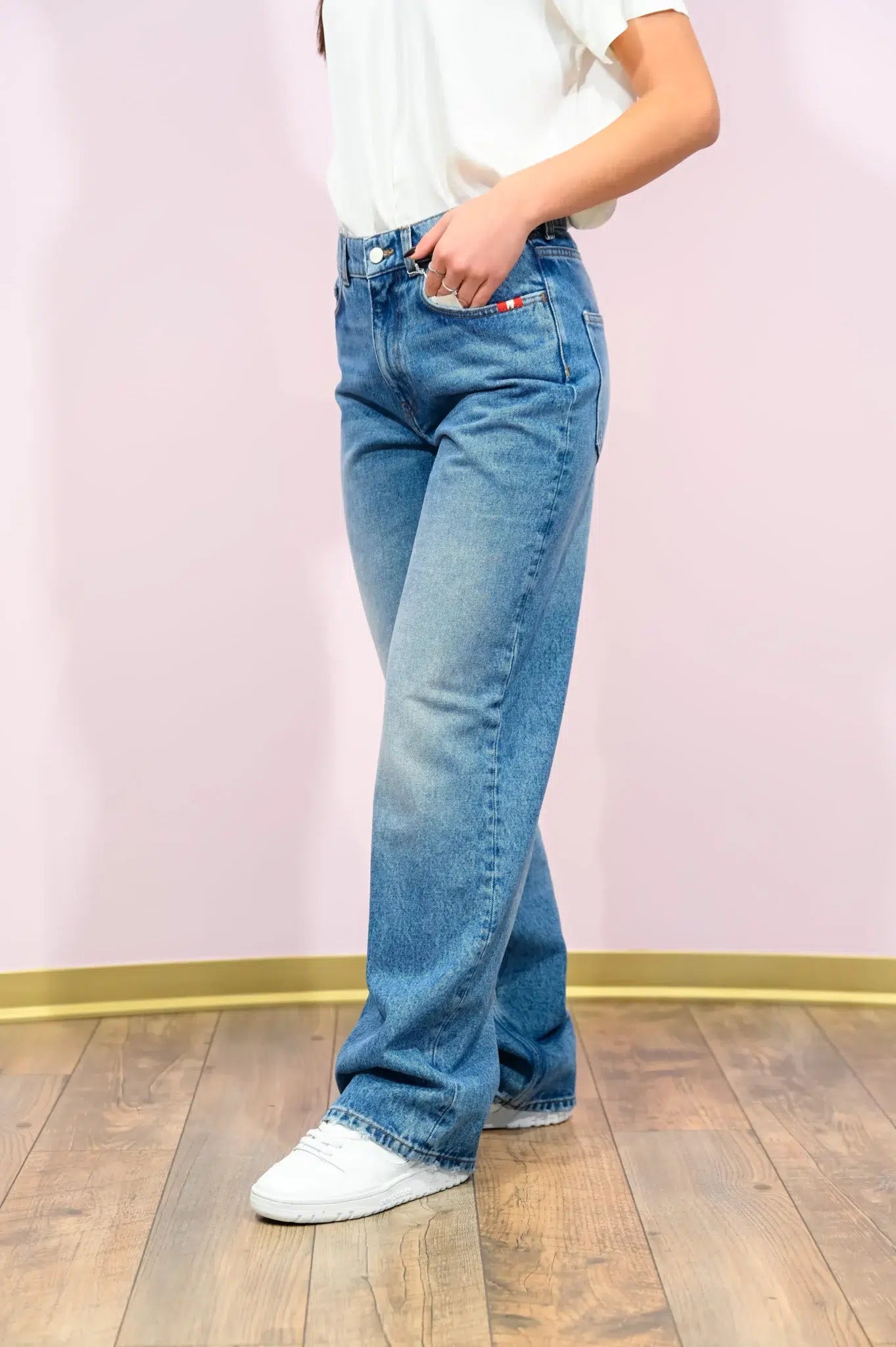 Jeans jenny woman Amish jeans Dettagli di Stile Made in Italy